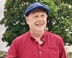 Geoff in his famous blue hat