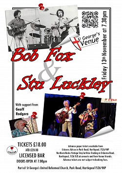 Support for Bob and Stu